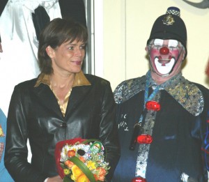 PC Bluey with Princess Stephanie of Monaco, 2006