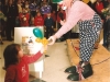 Clown Bluey performing at the Easter Bonnet Competition, Marlands Shop Mall