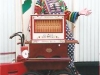 Clown Bluey plays the 20-note Trueman reed organ