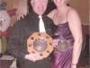 Bluey is presented with the Barbara Miller Award, 2004