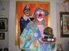 Clown Bluey with the Silly Willy Award, 2003