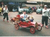 Bluey in the parade at Bolton with Eurocops Conk and Blanco, 2004