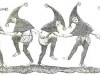 Jesters from a 13th century manuscript