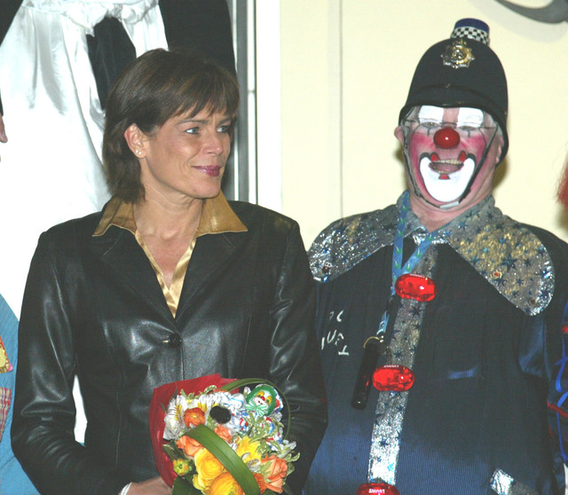 PC Bluey with Princess Stephanie of Monaco, 2006