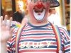 Clown Bluey entertains in Denmark