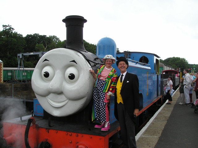 Flossie, Bluey and Thomas the Tank Engine